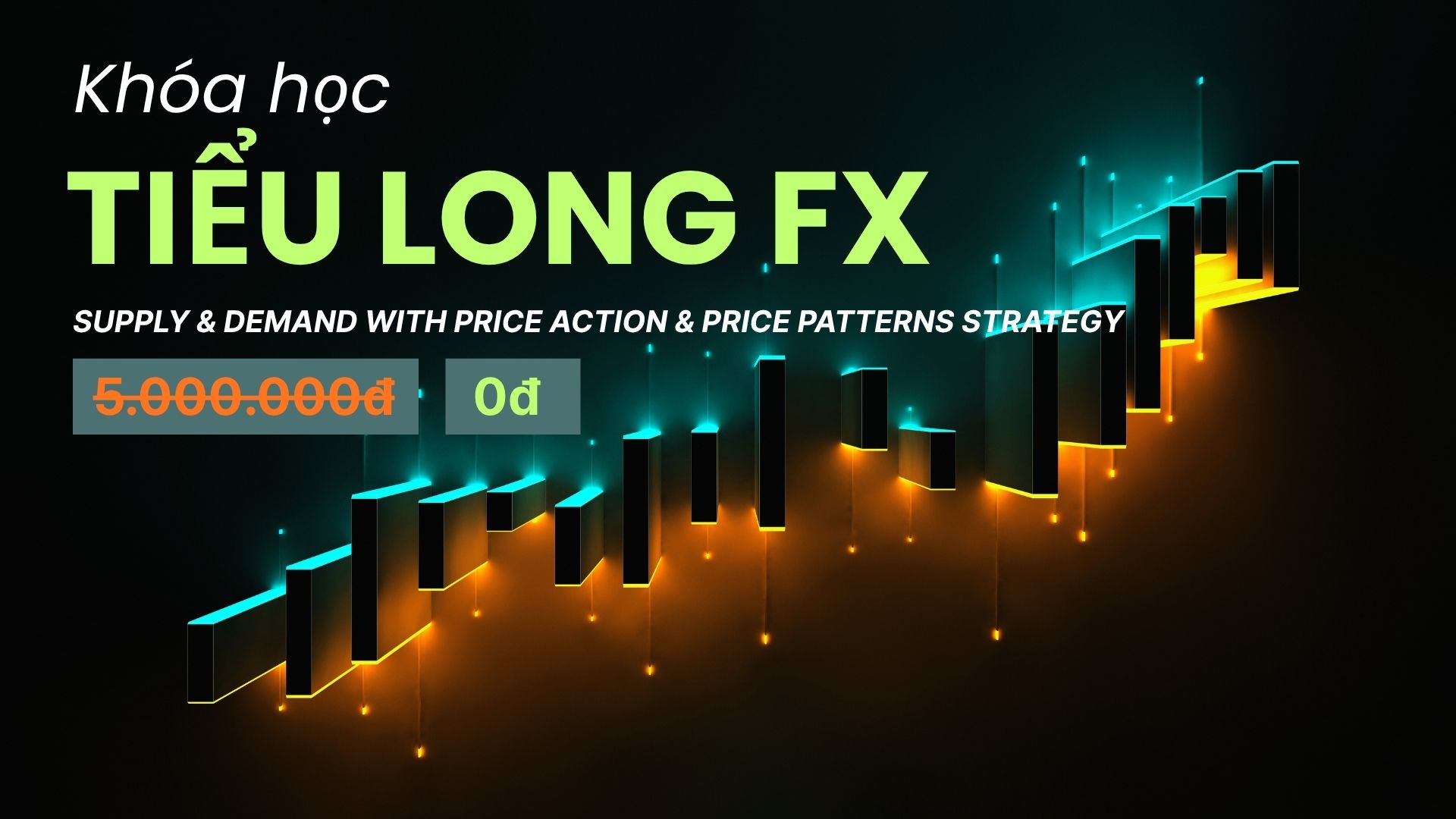 Khóa Học “Chiến Lược Giao Dịch Dựa Trên Mất Cân Bằng Cung Cầu Kết Hợp Với Hành Động Giá & Mô Hình Giá”